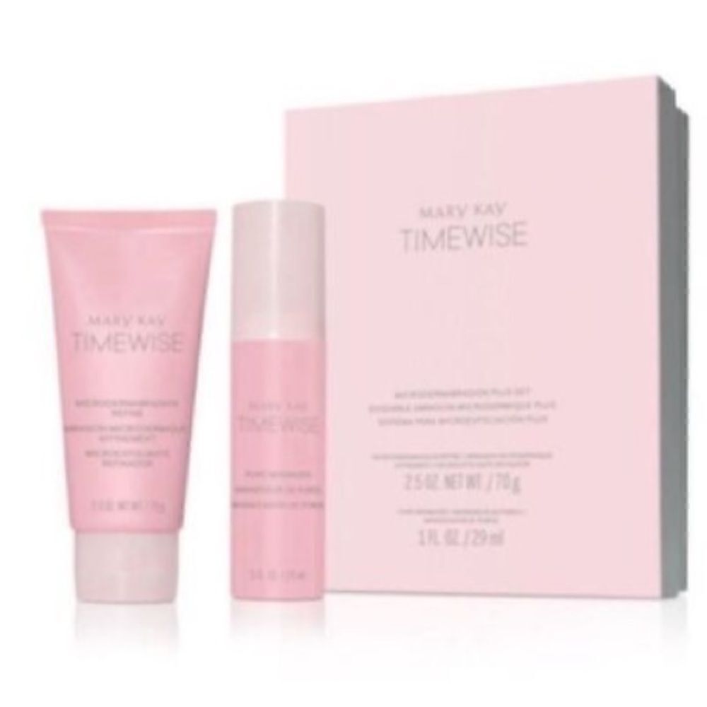 Mary Kay TimeWise Microdermabrasion Plus Set Refine and Replenish New In Box